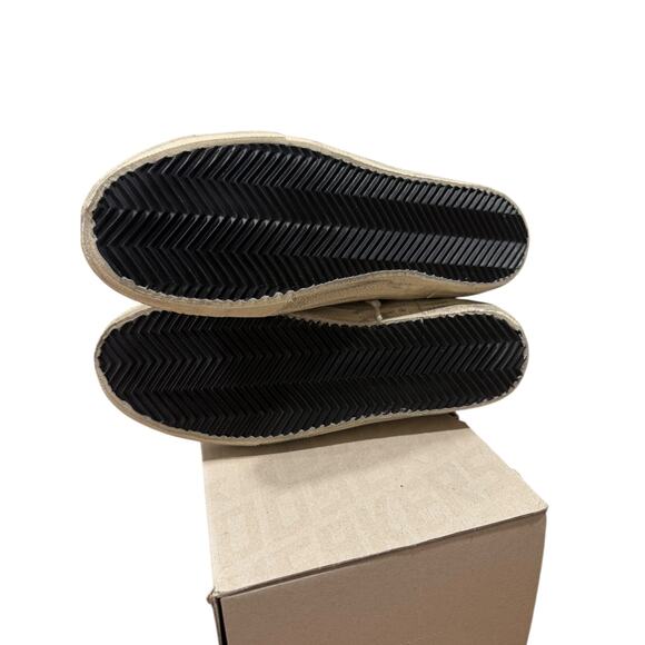 Golden Goose Slide Hi Top Sneaker Metallic Glitter Leather Suede 39 - Picture 7 of 7